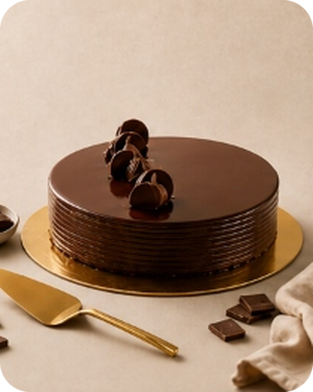 Classic Choco Birthday Cake