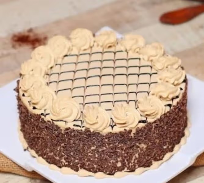 Chocolate Coffee Cake - TF Cakes Online Delivery Freshly baked handcrafted Chocolate Coffee Cake – Cake design by TF Cakes