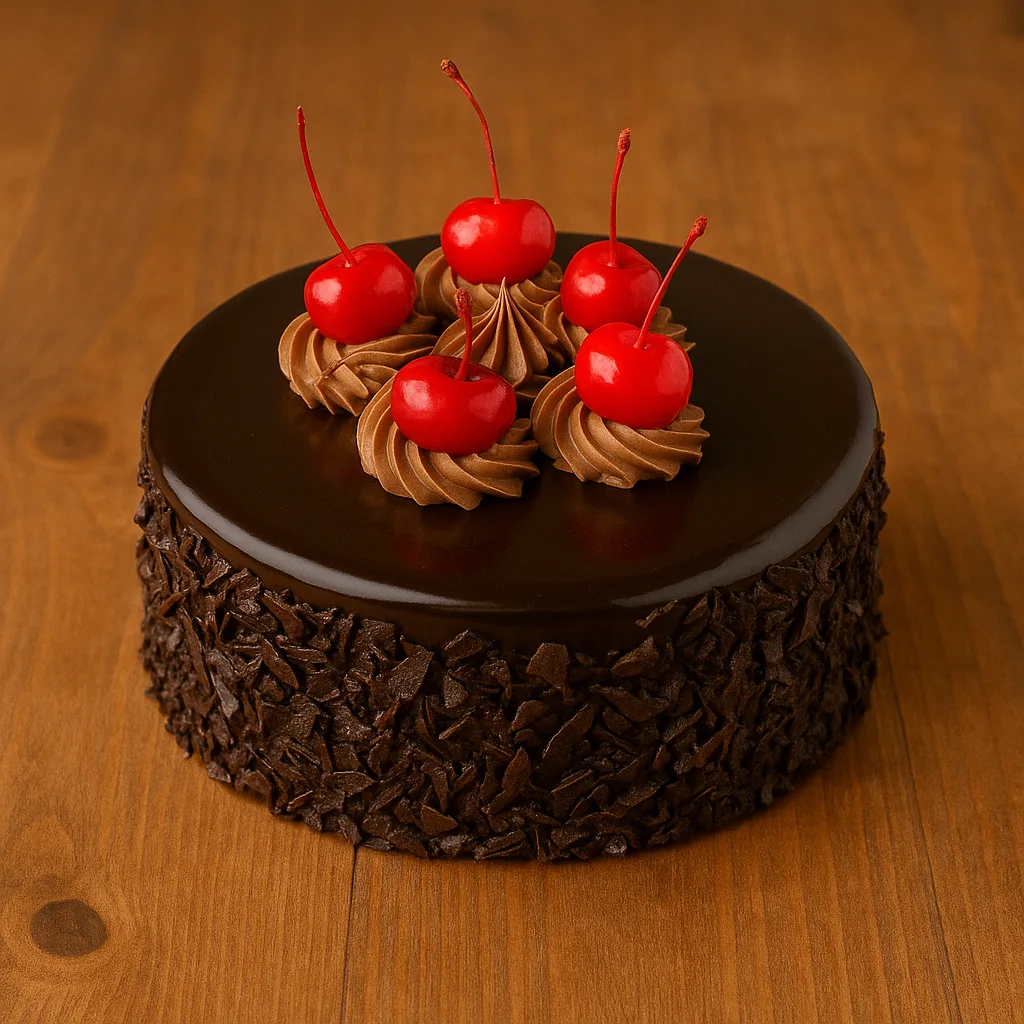 Mocha Glaze Choco Cake - TF Cakes Online Delivery Freshly baked handcrafted Mocha Glaze Choco Cake – Cake design by TF Cakes