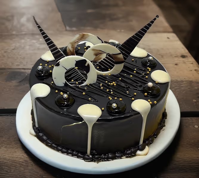 Chocolate Hazelnut Cake - TF Cakes Online Delivery Freshly baked handcrafted Chocolate Hazelnut Cake – Cake design by TF Cakes