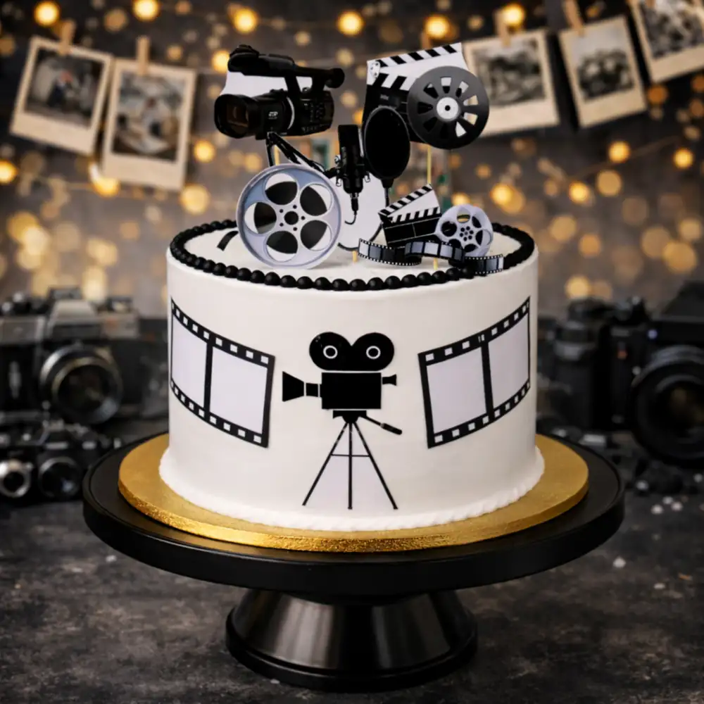 Creative Photographer Cake - TF Cakes Online Delivery Freshly baked handcrafted Creative Photographer Cake – Cake design by TF Cakes