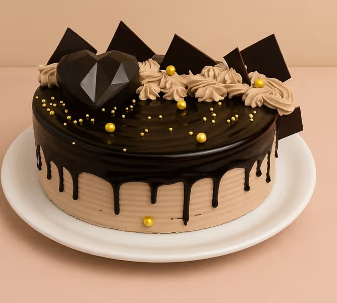 Death By Chocolate Cake - TF Cakes Online Delivery Freshly baked handcrafted Death By Chocolate Cake – Cake design by TF Cakes