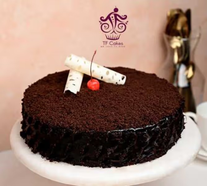 Dutch Truffle Cake - TF Cakes Online Delivery Freshly baked handcrafted Dutch Truffle Cake – Cake design by TF Cakes