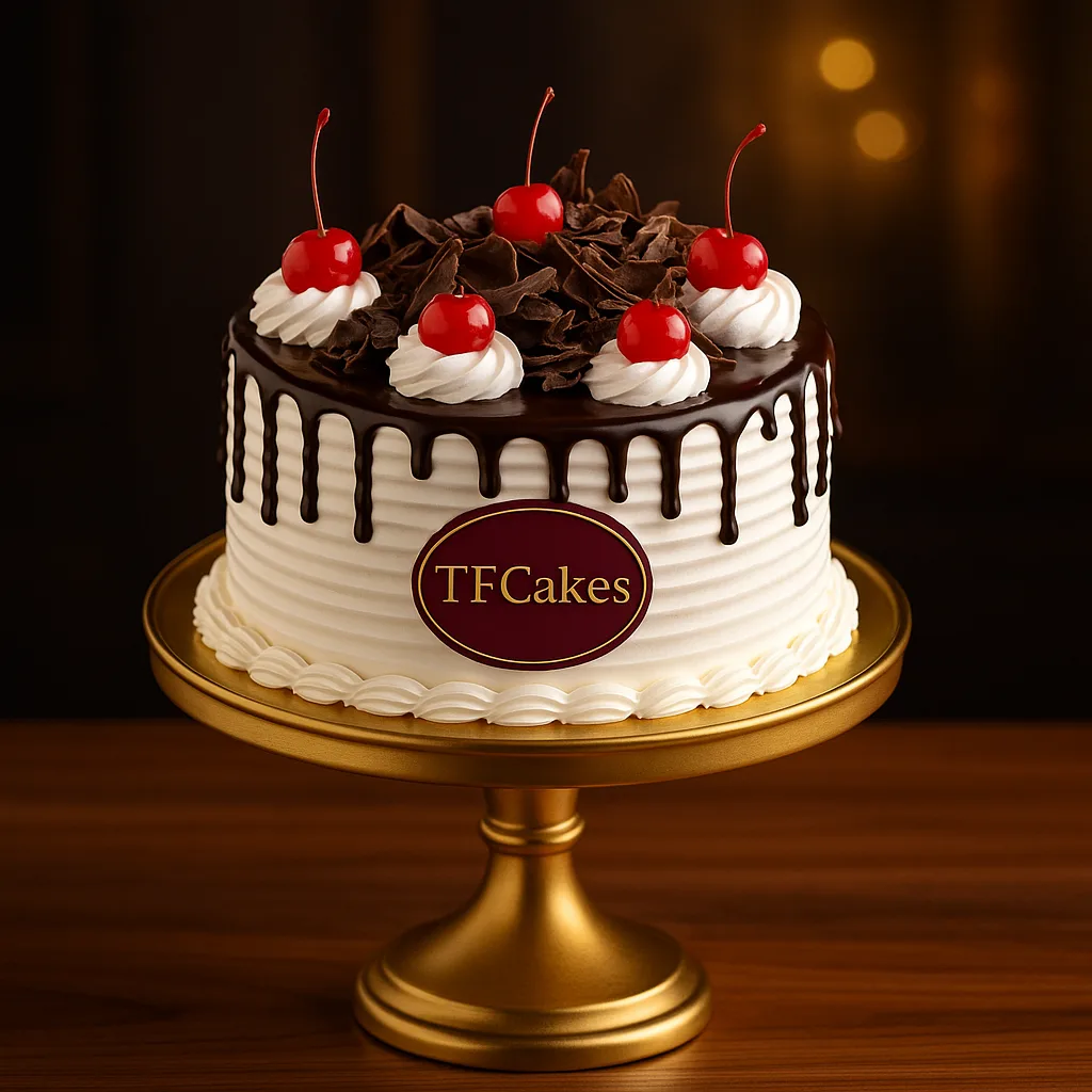 Festive Yule Log Cake - TF Cakes Online Delivery Freshly baked handcrafted Festive Yule Log Cake – Cake design by TF Cakes