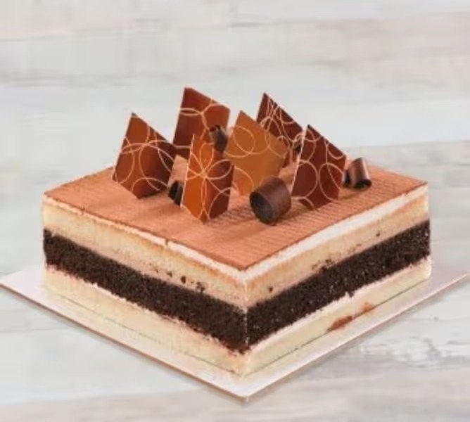 Jenny's Coffee Cake - TF Cakes Online Delivery Freshly baked handcrafted Jenny's Coffee Cake – Cake design by TF Cakes