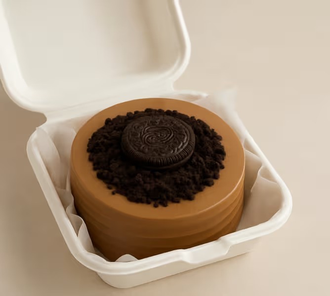Oreo Crunchy Bento Cake - TF Cakes Online Delivery Freshly baked handcrafted Oreo Crunchy Bento Cake – Cake design by TF Cakes