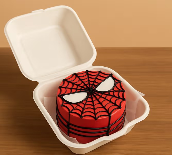 Spiderman Bento Cake