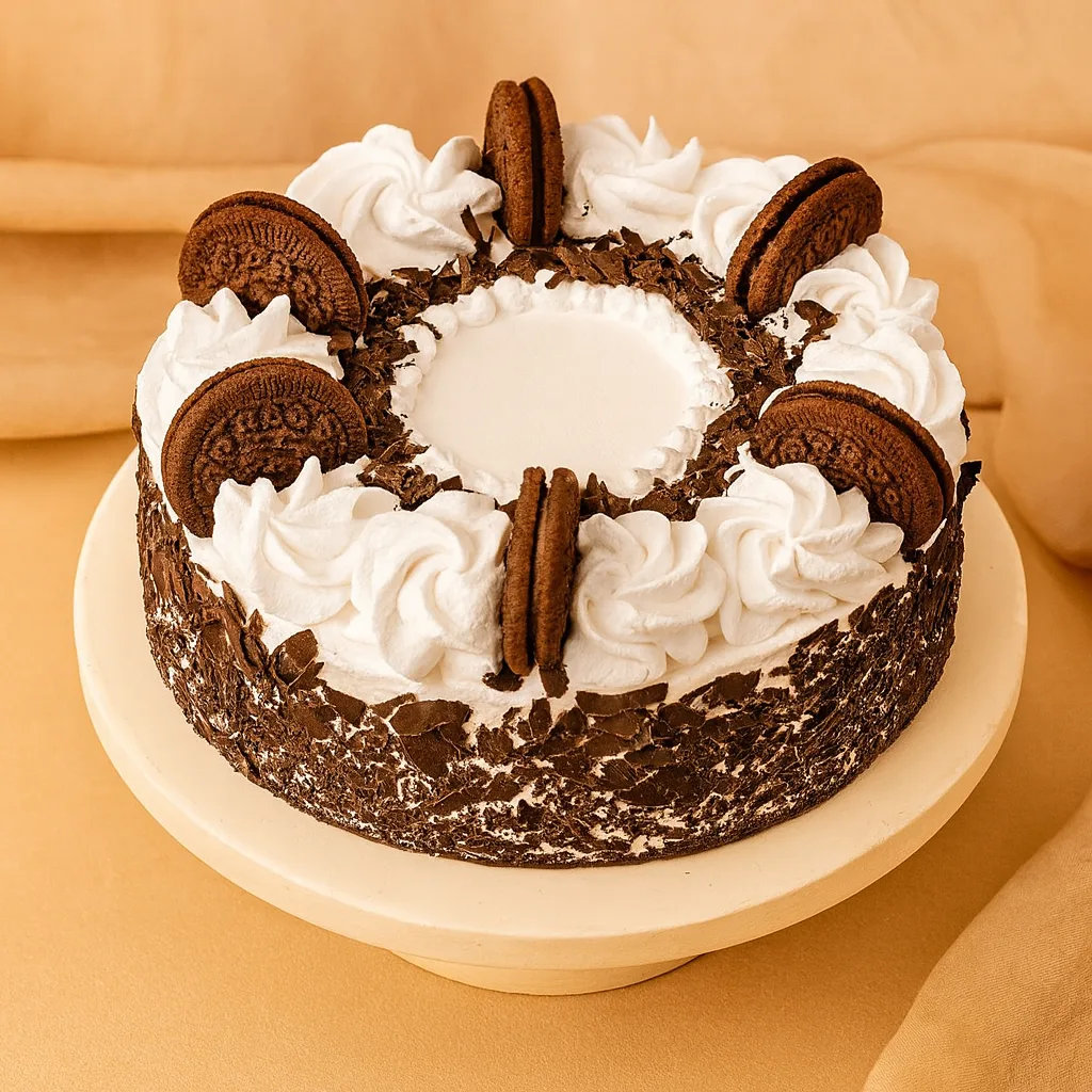 Oreo Cream Cake - TF Cakes Online Delivery Freshly baked handcrafted Oreo Cream Cake – Cake design by TF Cakes