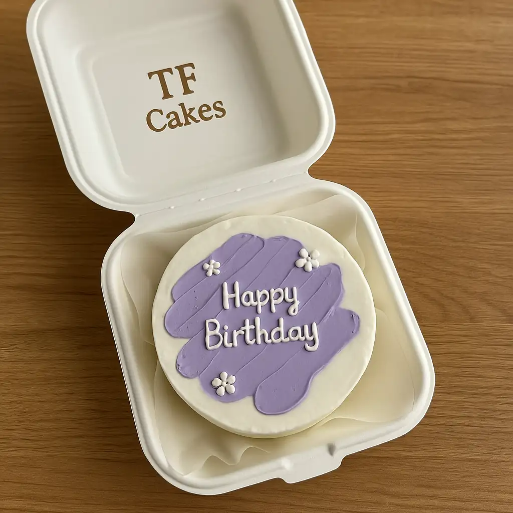 Delightful Birthday Bento Cake - TF Cakes Online Delivery Freshly baked handcrafted Delightful Birthday Bento Cake – Cake design by TF Cakes