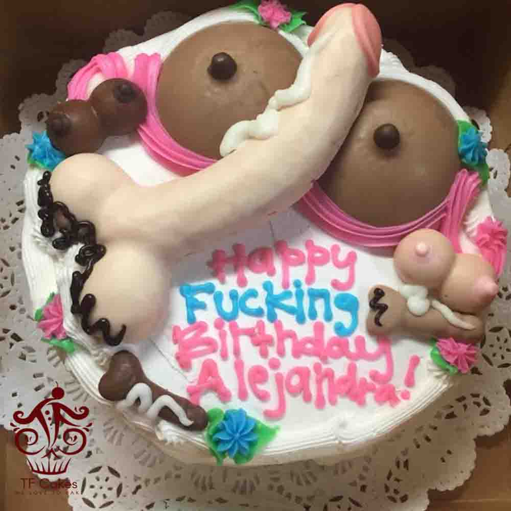 Adult Humor Celebration Cake Fun Party Theme - TF Cakes Online Delivery Freshly baked handcrafted Adult Humor Celebration Cake Fun Party Theme – Cake design by TF Cakes