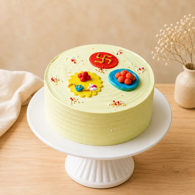 Traditional Raksha Bandhan Celebration Cake - TF Cakes Online Delivery Freshly baked handcrafted Traditional Raksha Bandhan Celebration Cake – Cake design by TF Cakes