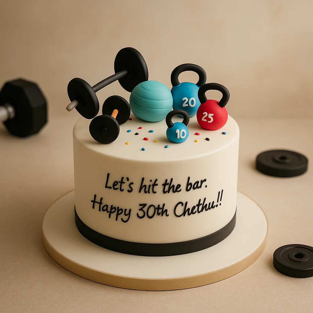 Freshly baked handcrafted Fit to Be Tied Cake – Cake design by TF Cakes